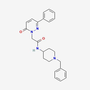N-(1-benzyl-4-piperidinyl)-2-(6-oxo-3-phenyl-1(6H)-pyridazinyl)acetamide