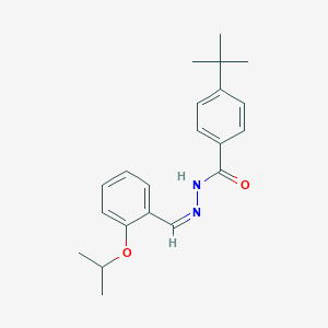 4-tert-butyl-N'-(2-isopropoxybenzylidene)benzohydrazide