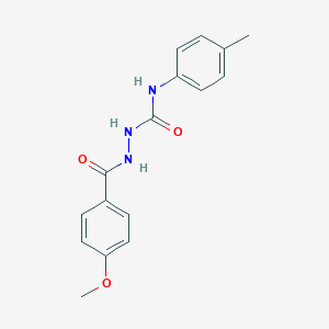 2-(4-methoxybenzoyl)-N-(4-methylphenyl)hydrazinecarboxamide