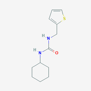 1-Cyclohexyl-3-(thiophen-2-ylmethyl)urea