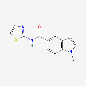 1-methyl-N-1,3-thiazol-2-yl-1H-indole-5-carboxamide