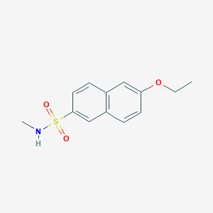 6-ethoxy-N-methyl-2-naphthalenesulfonamide