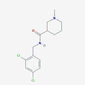 N-(2,4-dichlorobenzyl)-1-methyl-3-piperidinecarboxamide