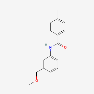 N-[3-(methoxymethyl)phenyl]-4-methylbenzamide