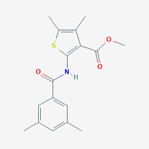 Methyl 2-(3,5-dimethylbenzamido)-4,5-dimethylthiophene-3-carboxylate