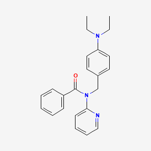 N-[4-(diethylamino)benzyl]-N-2-pyridinylbenzamide