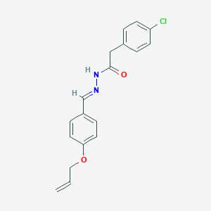 N'-[4-(allyloxy)benzylidene]-2-(4-chlorophenyl)acetohydrazide