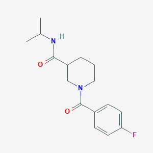 1-(4-fluorobenzoyl)-N-isopropyl-3-piperidinecarboxamide