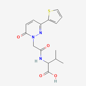 N-{[6-oxo-3-(2-thienyl)-1(6H)-pyridazinyl]acetyl}valine