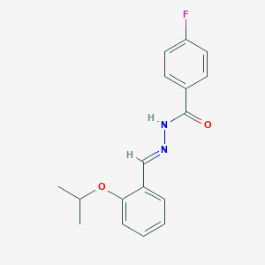 4-fluoro-N'-(2-isopropoxybenzylidene)benzohydrazide