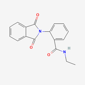 2-(1,3-dioxo-1,3-dihydro-2H-isoindol-2-yl)-N-ethylbenzamide