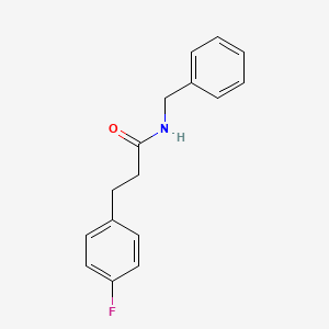 N-benzyl-3-(4-fluorophenyl)propanamide