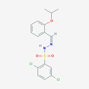 2,5-dichloro-N'-(2-isopropoxybenzylidene)benzenesulfonohydrazide