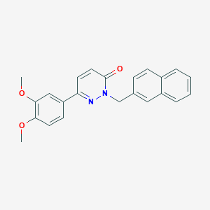 6-(3,4-dimethoxyphenyl)-2-(naphthalen-2-ylmethyl)pyridazin-3(2H)-one