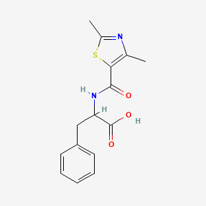 N-[(2,4-dimethyl-1,3-thiazol-5-yl)carbonyl]phenylalanine