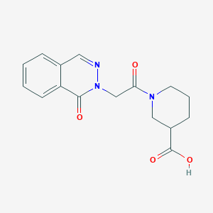 1-[(1-oxophthalazin-2(1H)-yl)acetyl]piperidine-3-carboxylic acid