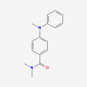 N,N-dimethyl-4-[methyl(phenyl)amino]benzamide