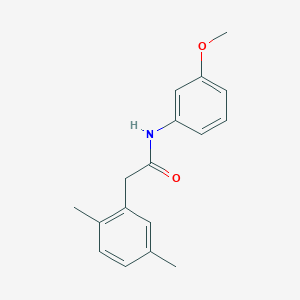 2-(2,5-dimethylphenyl)-N-(3-methoxyphenyl)acetamide