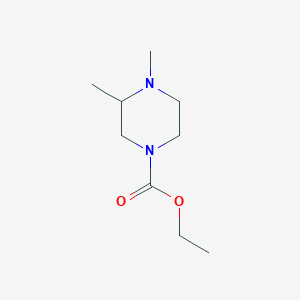 B045138 Ethyl 3,4-dimethylpiperazine-1-carboxylate CAS No. 114649-94-4