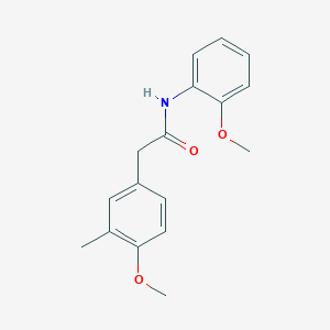 2-(4-methoxy-3-methylphenyl)-N-(2-methoxyphenyl)acetamide