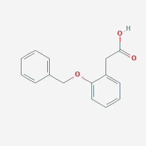 molecular formula C15H14O3 B045139 2-苄氧基苯乙酸 CAS No. 22047-88-7