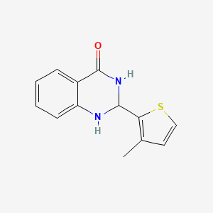 2-(3-methyl-2-thienyl)-2,3-dihydro-4(1H)-quinazolinone