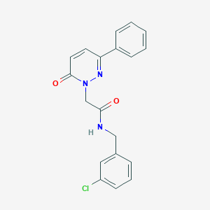 N-(3-chlorobenzyl)-2-(6-oxo-3-phenyl-1(6H)-pyridazinyl)acetamide