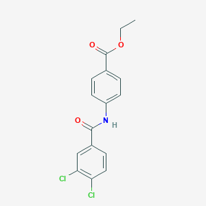 Ethyl 4-[(3,4-dichlorobenzoyl)amino]benzoate