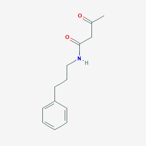 B045141 3-oxo-N-(3-phenylpropyl)butanamide CAS No. 112369-47-8