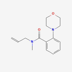 molecular formula C15H20N2O2 B4514372 N-allyl-N-methyl-2-morpholin-4-ylbenzamide 