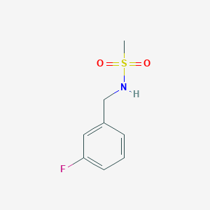 N-(3-fluorobenzyl)methanesulfonamide