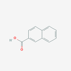 molecular formula C11H8O2 B045150 2-萘甲酸 CAS No. 93-09-4