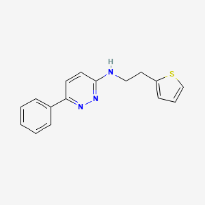 (6-Phenylpyridazin-3-yl)(2-(2-thienyl)ethyl)amine