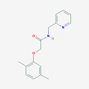 2-(2,5-dimethylphenoxy)-N-(pyridin-2-ylmethyl)acetamide