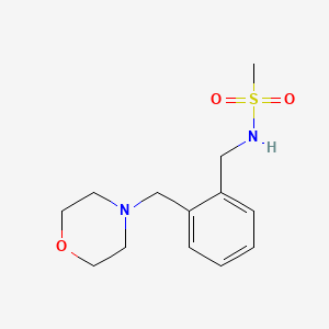 N-[2-(4-morpholinylmethyl)benzyl]methanesulfonamide