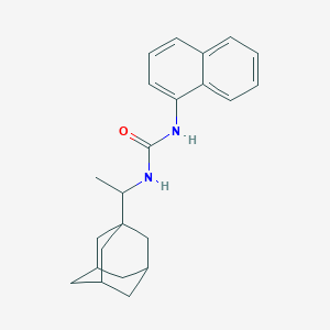 molecular formula C23H28N2O B451594 N-[1-(1-adamantyl)ethyl]-N'-(1-naphthyl)urea 