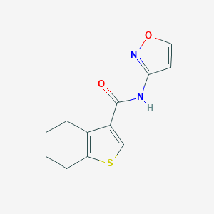 N-3-isoxazolyl-4,5,6,7-tetrahydro-1-benzothiophene-3-carboxamide