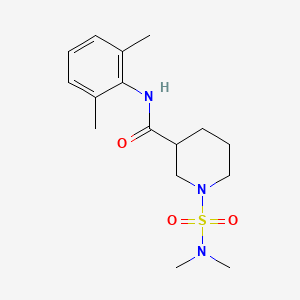 1-[(dimethylamino)sulfonyl]-N-(2,6-dimethylphenyl)-3-piperidinecarboxamide