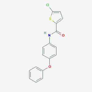 5-chloro-N-(4-phenoxyphenyl)thiophene-2-carboxamide