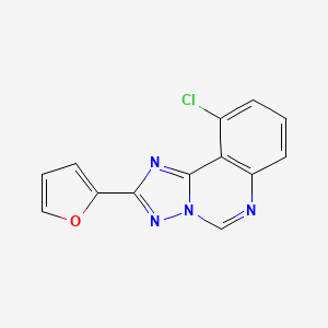 10-chloro-2-(2-furyl)[1,2,4]triazolo[1,5-c]quinazoline