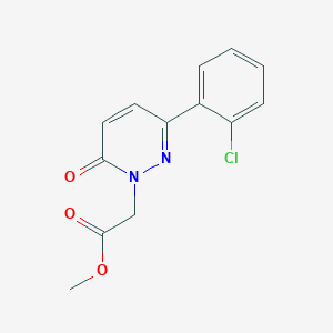 methyl [3-(2-chlorophenyl)-6-oxopyridazin-1(6H)-yl]acetate