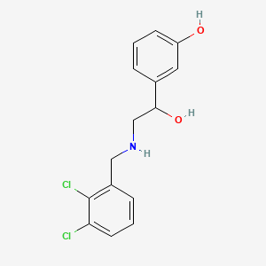 3-{2-[(2,3-dichlorobenzyl)amino]-1-hydroxyethyl}phenol