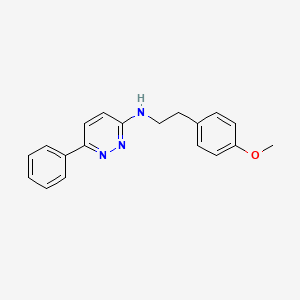 N-[2-(4-methoxyphenyl)ethyl]-6-phenyl-3-pyridazinamine