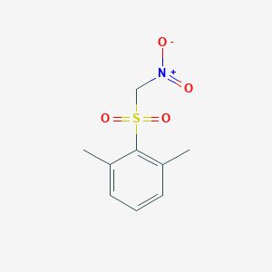 B045176 (2,6-Dimethylphenylsulfonyl)nitromethane CAS No. 122263-14-3