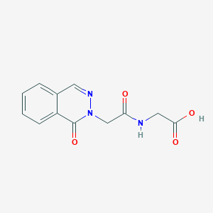 N-[(1-oxo-2(1H)-phthalazinyl)acetyl]glycine