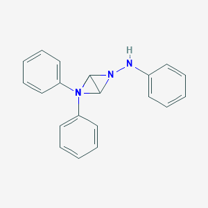 molecular formula C20H16N4 B451797 N,4,5-triphenyl-2,4,5-triazatricyclo[1.1.1.0~1,3~]pentan-2-amine 