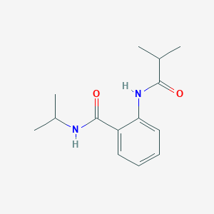 2-(isobutyrylamino)-N-isopropylbenzamide