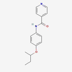 N-(4-sec-butoxyphenyl)isonicotinamide