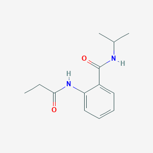 N-isopropyl-2-(propionylamino)benzamide