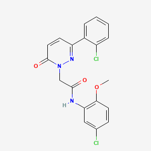 N-(5-chloro-2-methoxyphenyl)-2-[3-(2-chlorophenyl)-6-oxopyridazin-1(6H)-yl]acetamide